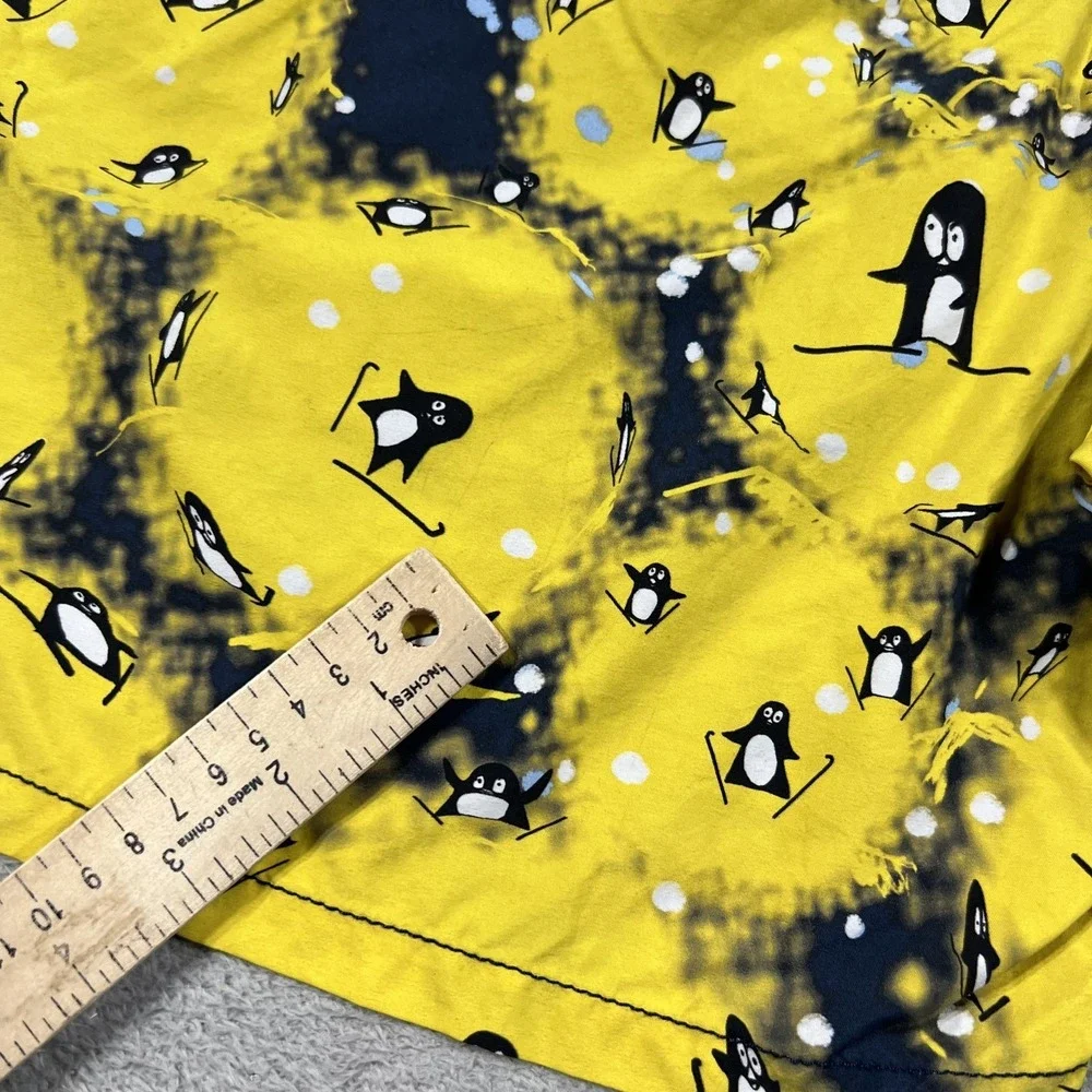 Vilebrequin Swim Shorts Mens 2XL Ski Penguin Print Lined Beach